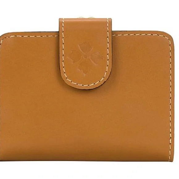 Patricia Nash Leather Wallet. Hazelnut - Picture 2 of 9
